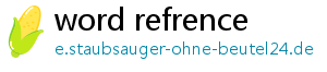 word refrence